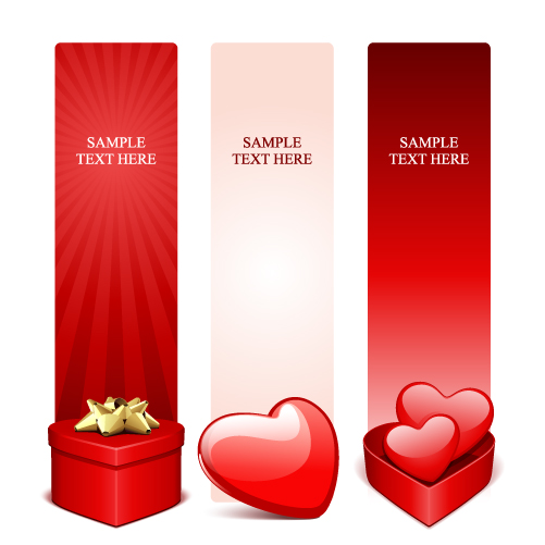 free vector Practical elements of vector 1 valentine day